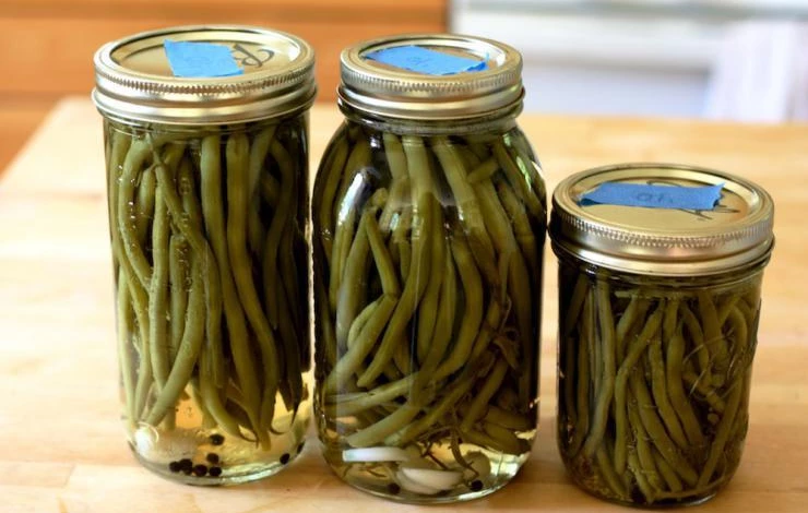 как мариновать стручковую фасоль