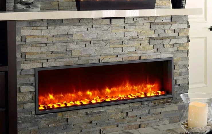 встроенный электрокамин