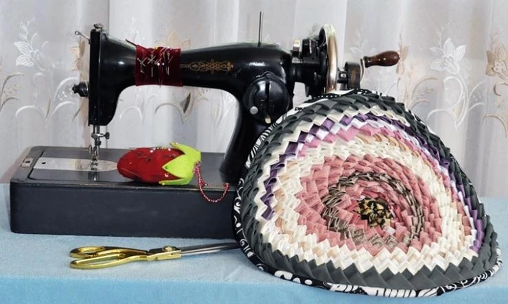 как сшить коврик из лоскутков своими руками мастер класс