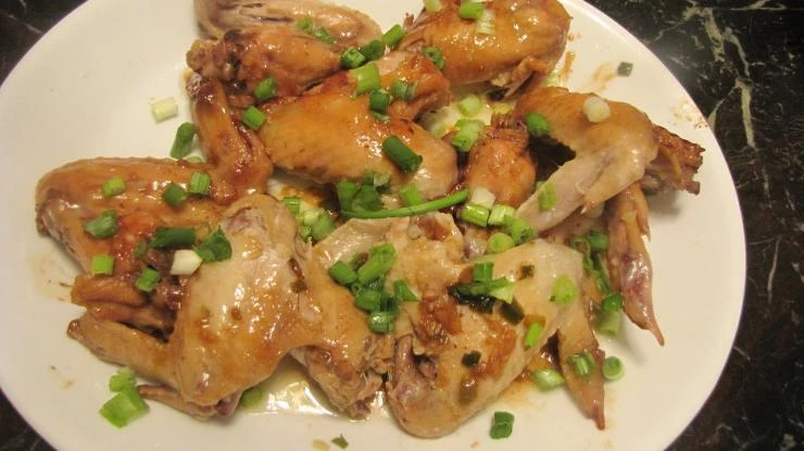 куриные крылышки в кефире