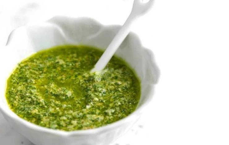 зеленый соус из черемши простой рецепт