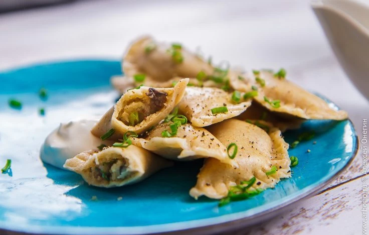 вареники с интересной начинкой