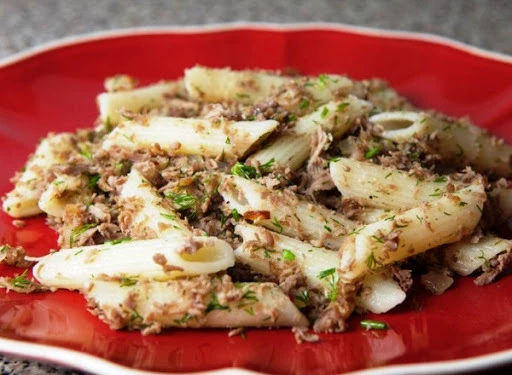 макароны с говядиной