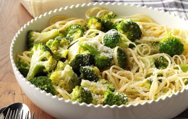 Макароны «Зеленый ужин»