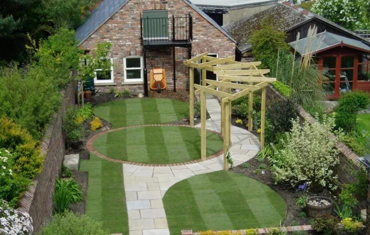 Прямоугольная форма участка