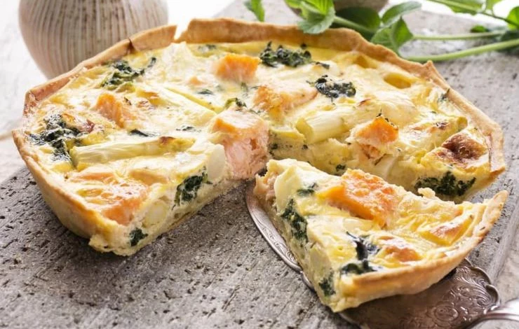 Быстрый заливной пирог