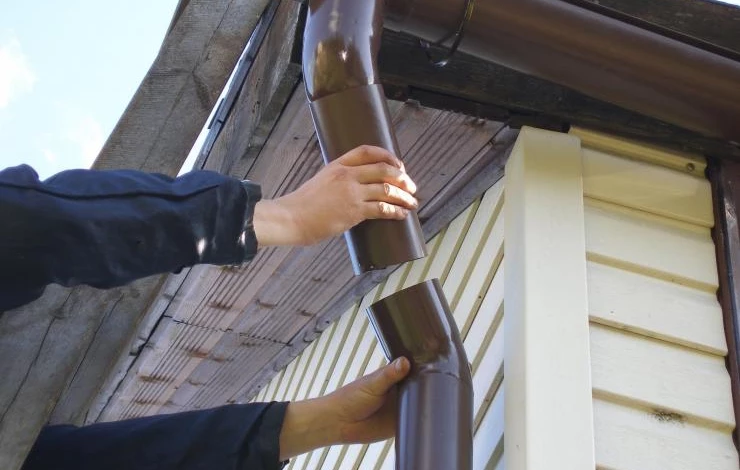 Монтаж водосточной системы своими руками