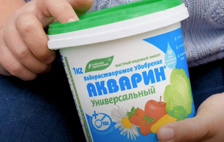 В чем содержится азот, калий, фосфор для подкормки