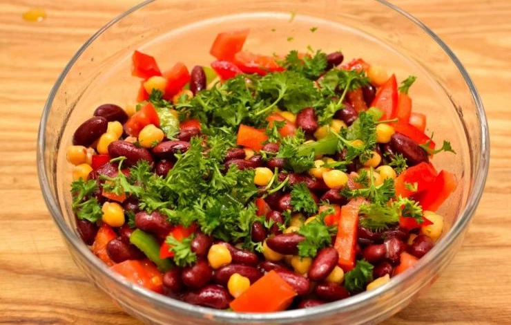 Сытный салат