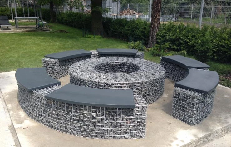 Мебель из габионов