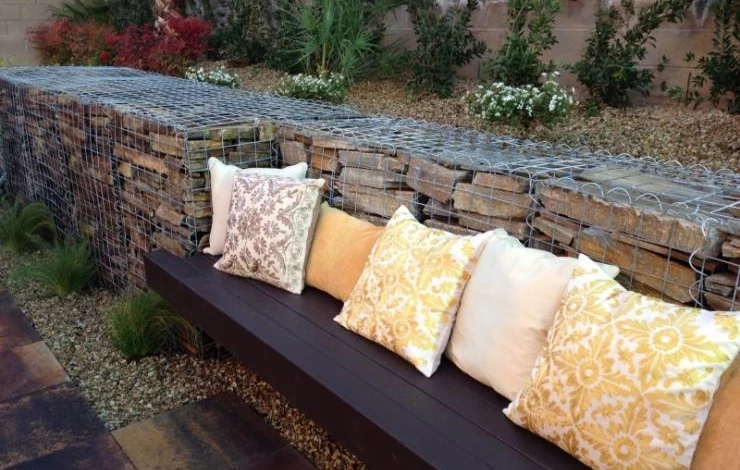 Габионы в ландшафтном дизайне