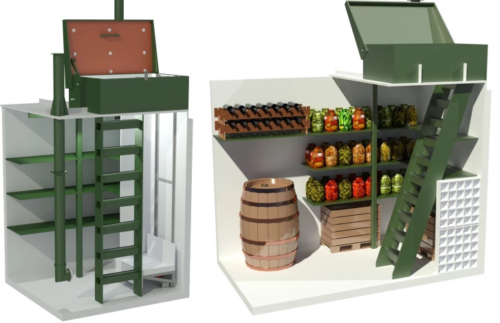 погреба из пластика Топол Эко