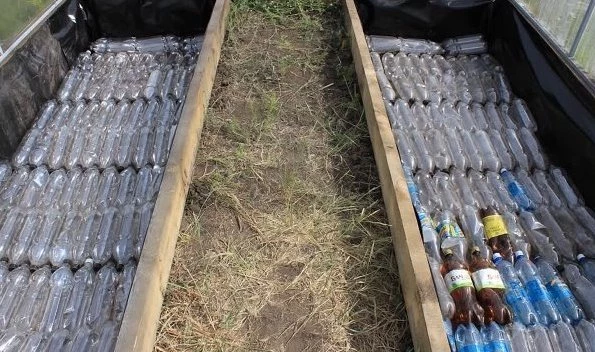 наполнение теплых грядок