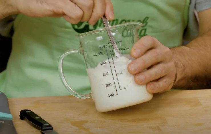 салат мимоза со сметаной