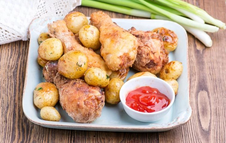 Рецепт курицы фри