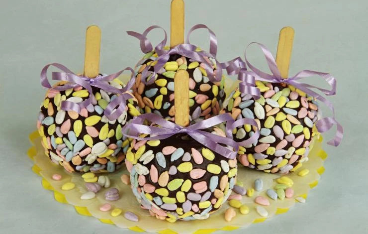 Рецепт яблоки в шоколаде