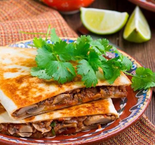 Рецепт кесадилья с мясом