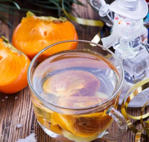 Напиток с хурмой и имбирем