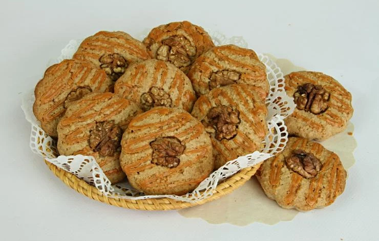 Овсяное печенье с грецким орехом рецепт