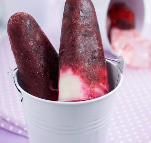 Черничное мороженое