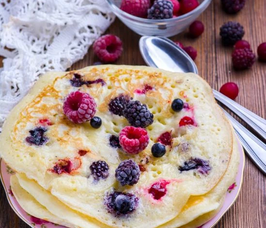 Рецепт десерта с ягодами