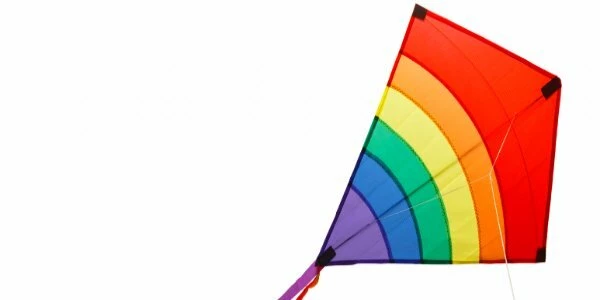 Воздушный змей из ткани