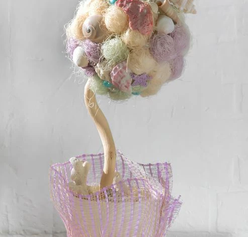 декор из ракушек