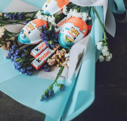 Сладкий букет для мальчика