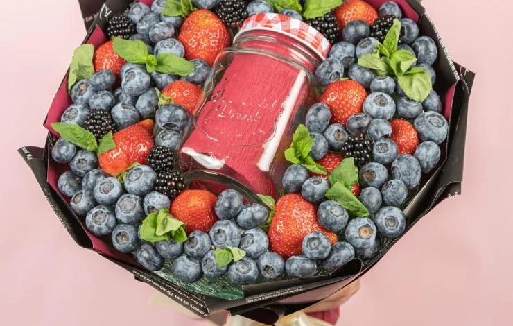 Как сделать съедобный букет в подарок