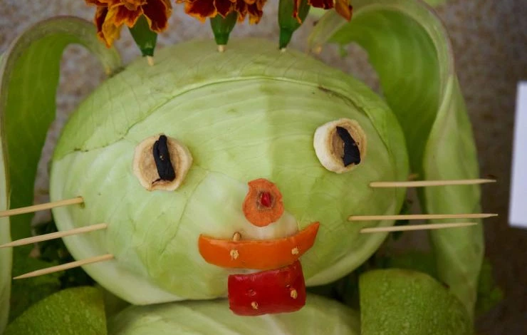 поделка из капусты