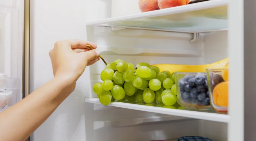 Хранение винограда в холодильнике