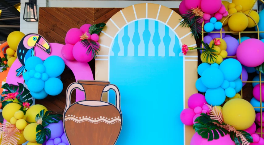 Фотозона ко Дню рождения