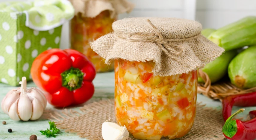 Вкусная и простая заготовка из кабачков