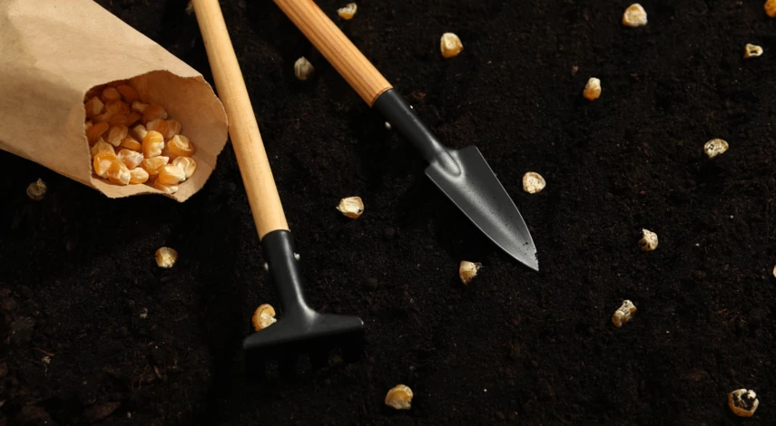 Посадка кукурузы