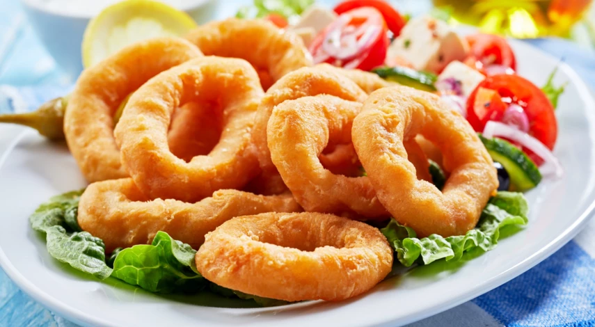 Рецепт закуски из кальмаров