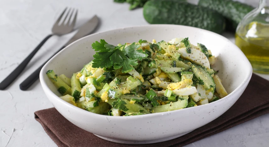 Рецепт салата из кальмаров