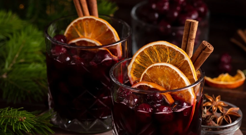 рецепт вишневого глинтвейна