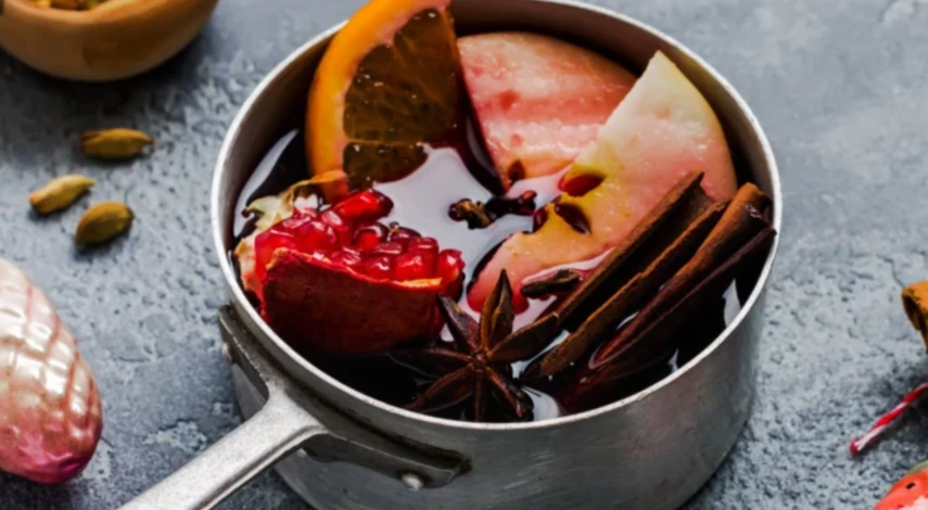 Глинтвейн на вине и соке