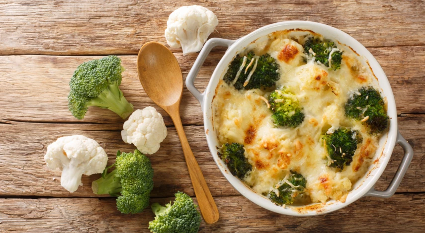 Запеканка из брокколи