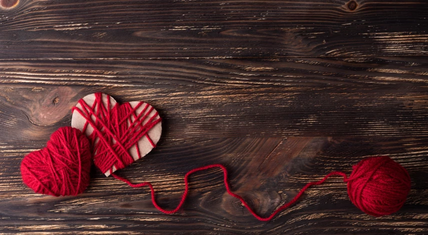 Валентинка вместе с детьми