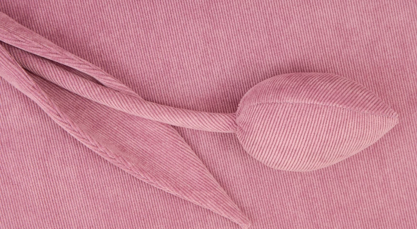 Тюльпан из ткани (