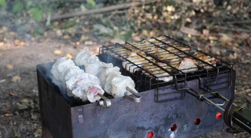 Шашлык на мангале