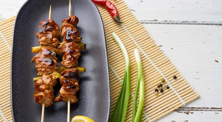 Куриный шашлык в медовом маринаде