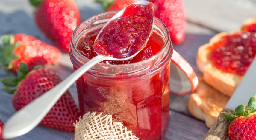 Рецепт густого джема из клубники