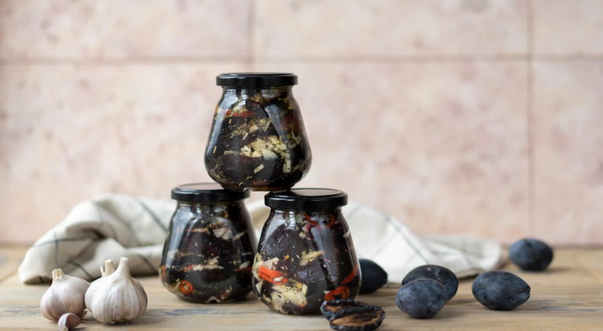 Салат из баклажанов в банке