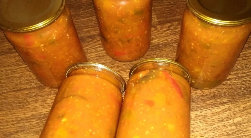 Салат из баклажанов на зиму