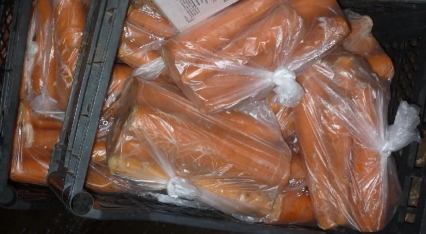 Хранение моркови в пакетах