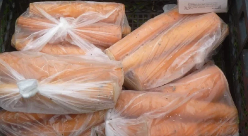 Хранение моркови в пакетах