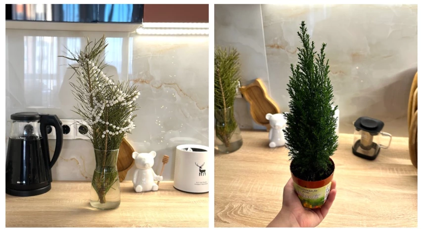 как украсить новогодний стол