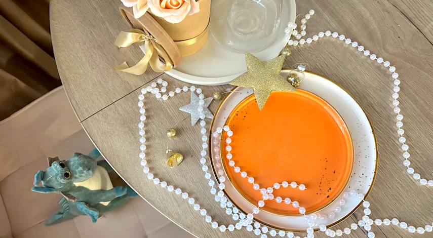 посуда на новый год